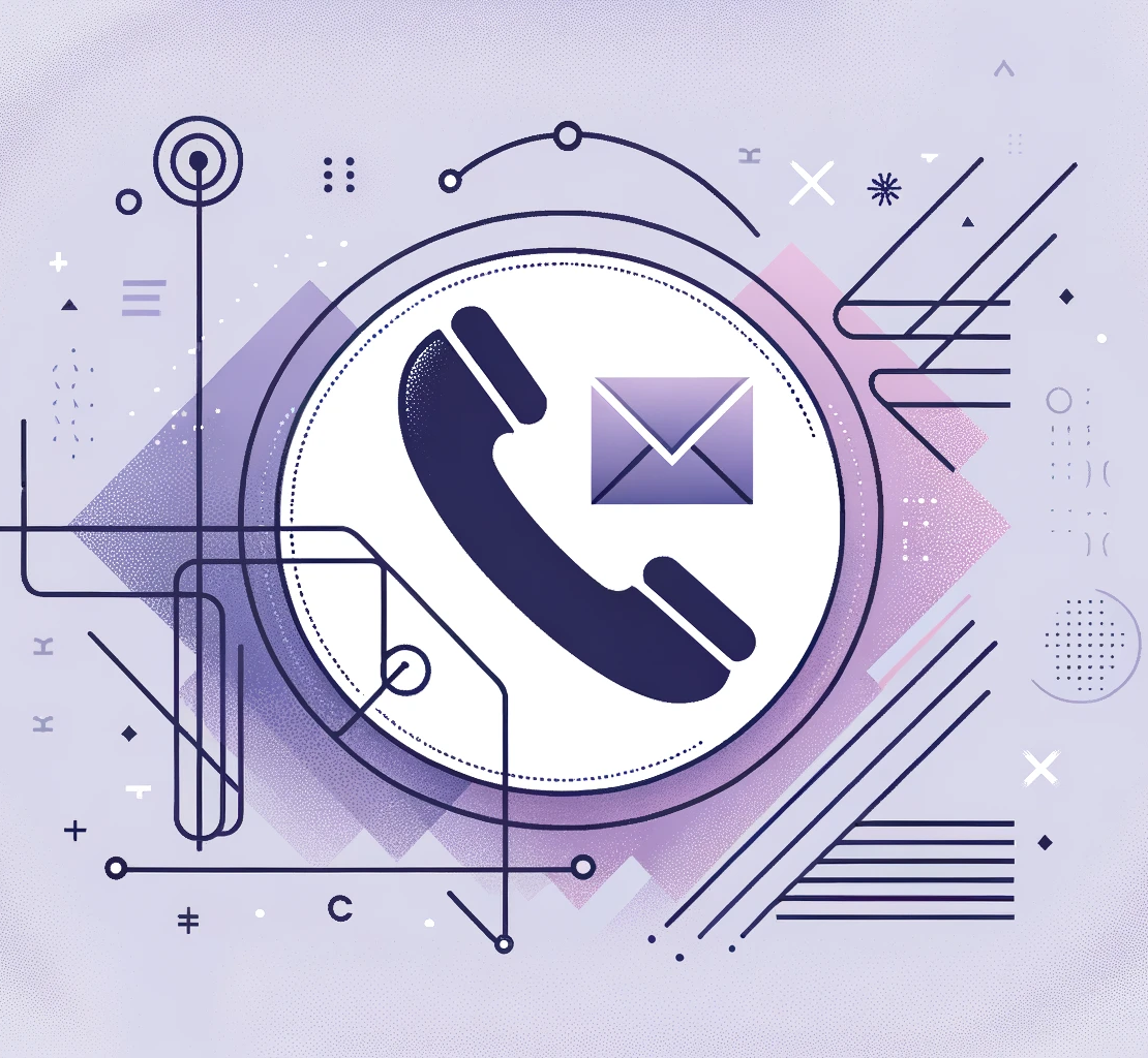 Vector Graphic of a Phone and Envelope